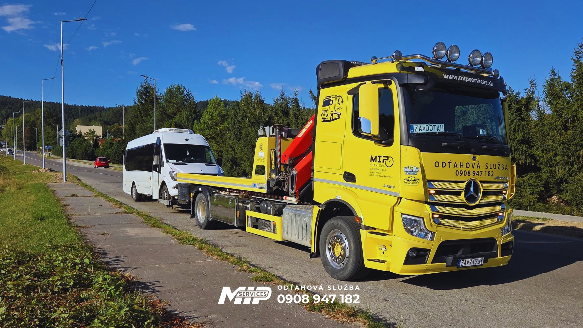 Veľké odťahové stroje MIP SERVICES