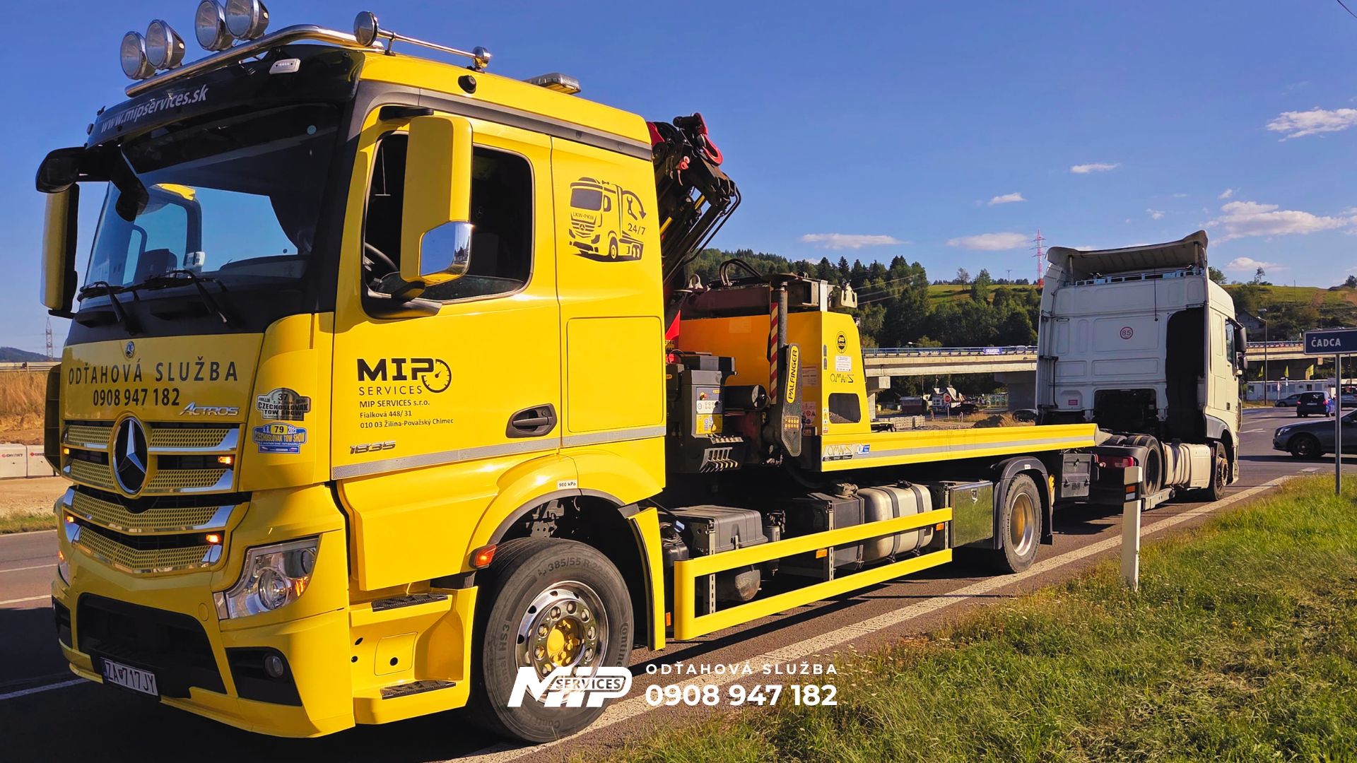 Veľké odťahové stroje MIP SERVICES