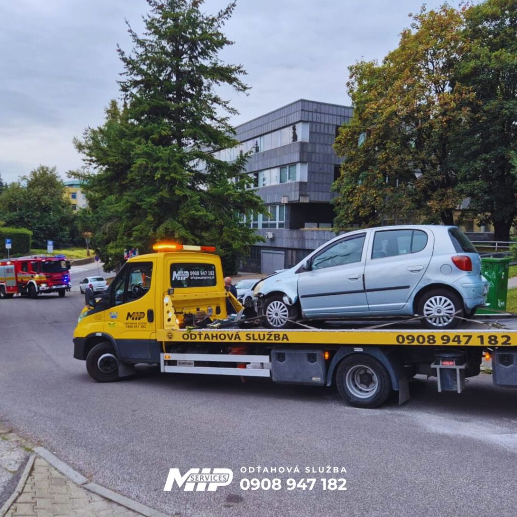 Odťahová služba Žilina - Žilinský kraj - MIP Services - osobné a nákladné vozidlá