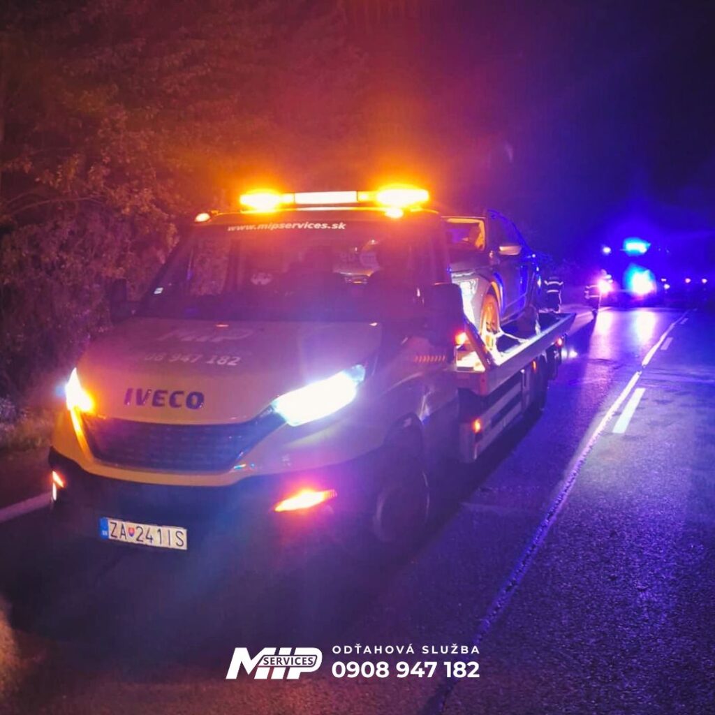 Odťahová služba Žilina - Žilinský kraj - MIP Services - osobné a nákladné vozidlá