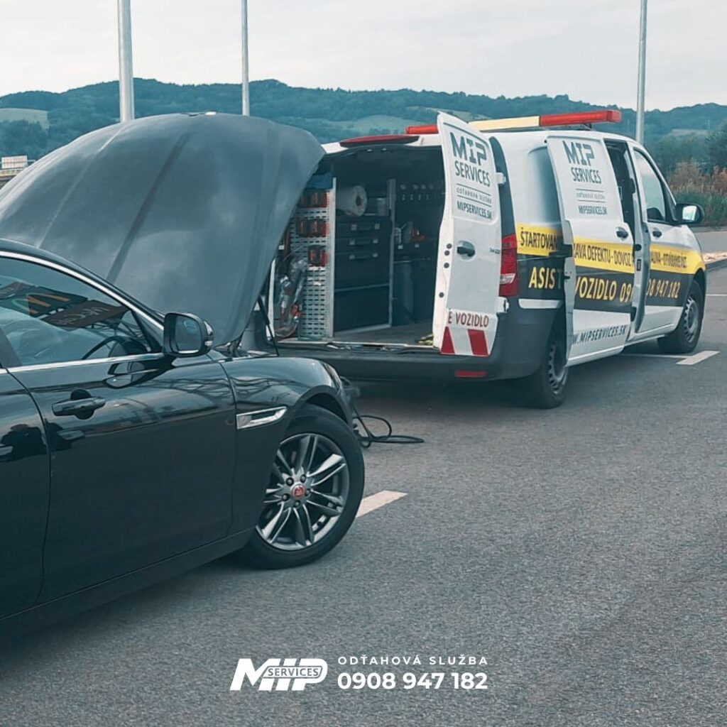 Odťahová služba Žilina - Žilinský kraj - MIP Services - osobné a nákladné vozidlá