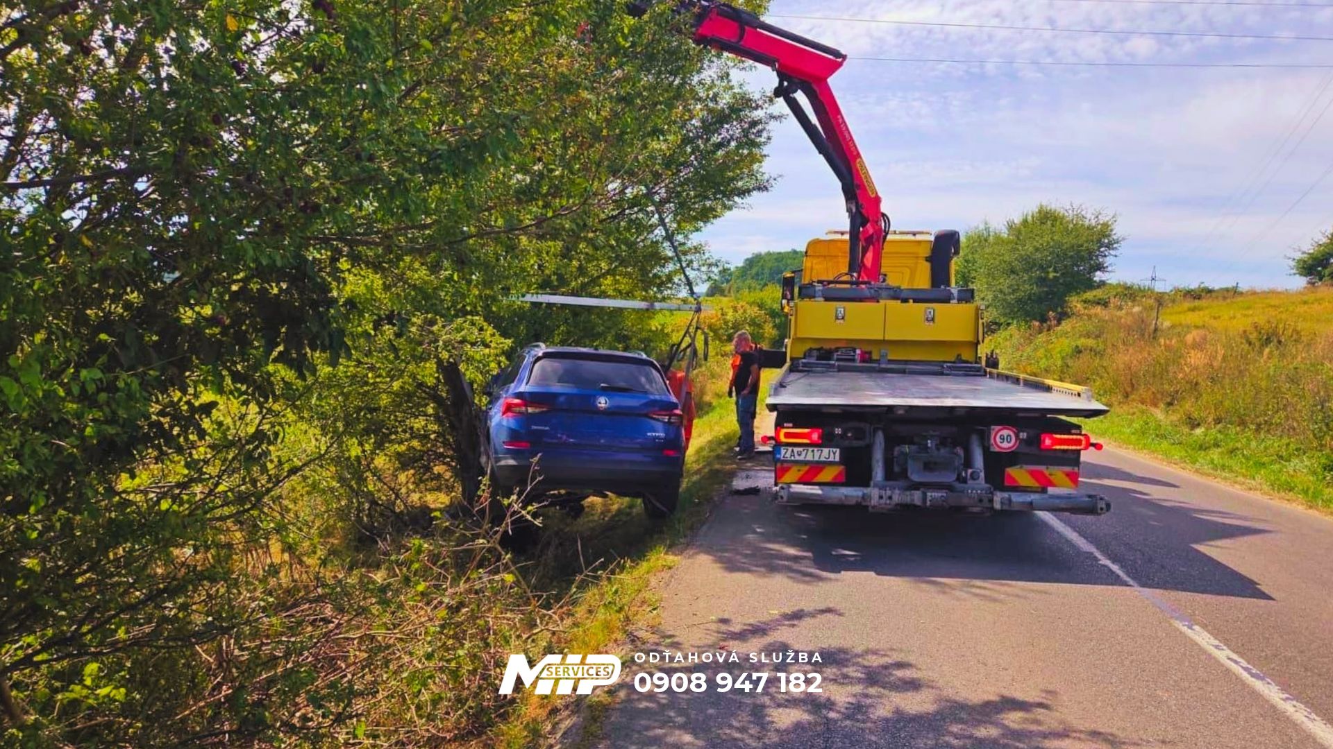 Vyprostenie vozidiel Žilina – keď auto nemôže bezpečne pokračovať v jazde