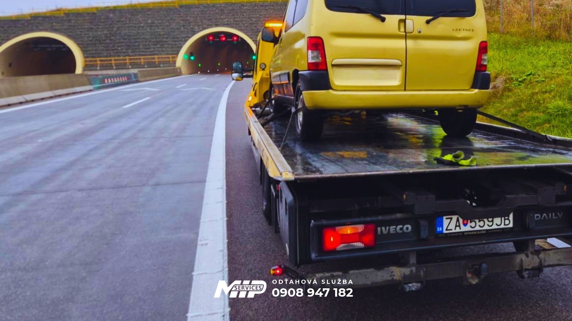 Tunel Višňové D1 – čo robiť pri poruche auta a ako privolať pomoc?